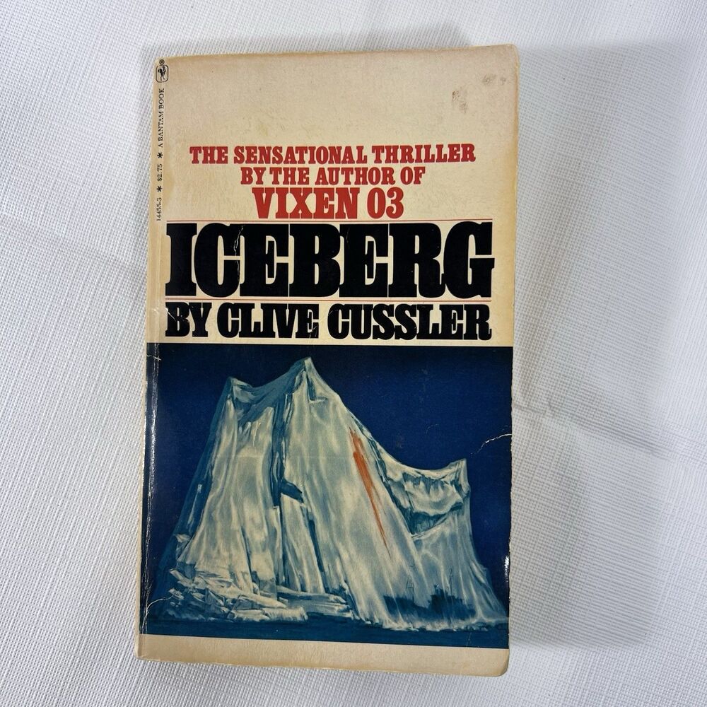 Iceberg - Clive Cussler - Vintage Paperback - 1978 - Author of Vixen 03